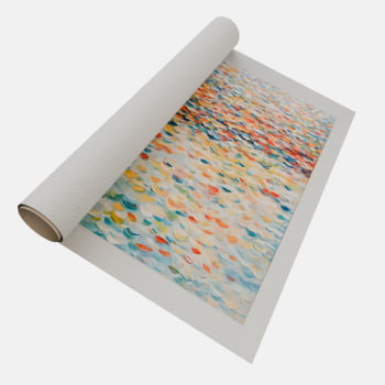 QUADRO MAR DE CORES VIBRANTES