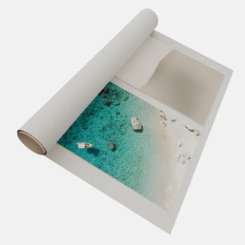 KIT 2 QUADROS  MAR AZUL CRISTALINO E DUNA