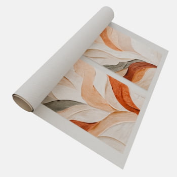 KIT 2 QUADROS FLUXO ORGÂNICO TERRA