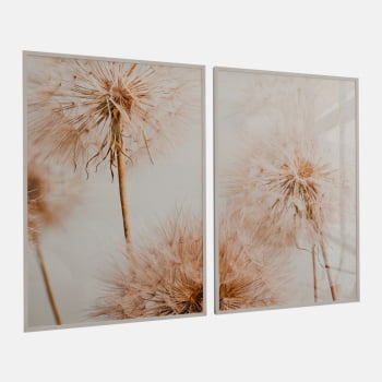 KIT 2 QUADROS DUO FLYING SEED PLANT