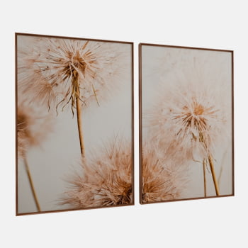 KIT 2 QUADROS DUO FLYING SEED PLANT