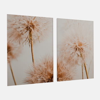 KIT 2 QUADROS DUO FLYING SEED PLANT