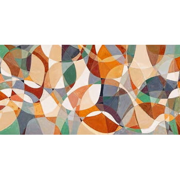 Quadro panorâmico - Geometria das Cores