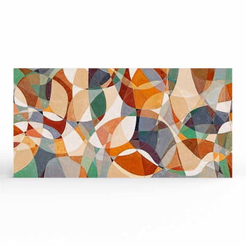 Quadro panorâmico - Geometria das Cores