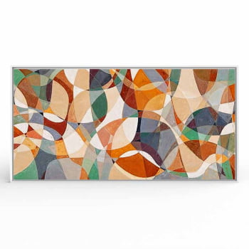 Quadro panorâmico - Geometria das Cores