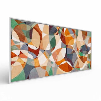 Quadro panorâmico - Geometria das Cores