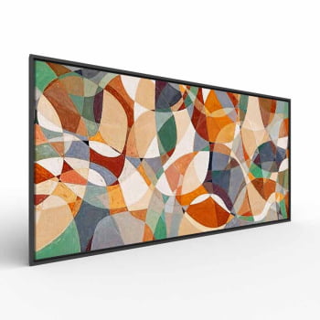 Quadro panorâmico - Geometria das Cores