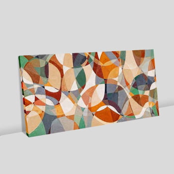 Quadro panorâmico - Geometria das Cores