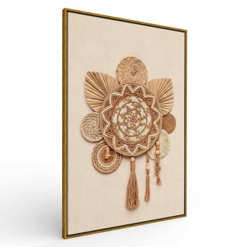 Quadro Retangular - Mandala Boho
