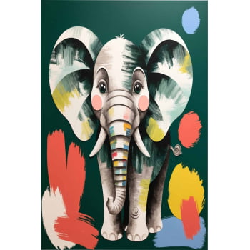 Quadro Retangular - ELEFANTE AXI