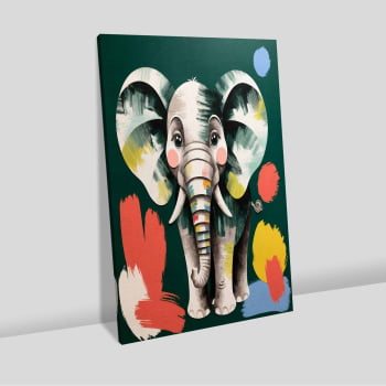 Quadro Retangular - ELEFANTE AXI