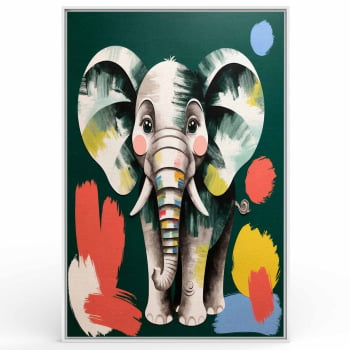 Quadro Retangular - ELEFANTE AXI