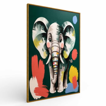 Quadro Retangular - ELEFANTE AXI