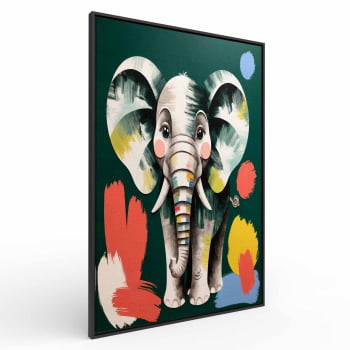 Quadro Retangular - ELEFANTE AXI