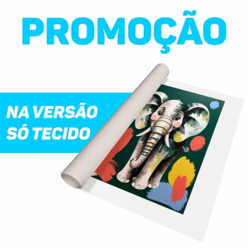 Quadro Retangular - ELEFANTE AXI