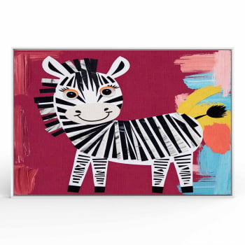 Quadro Retangular - ZEBRA MAXI		