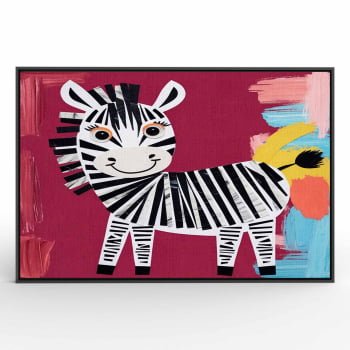 Quadro Retangular - ZEBRA MAXI		