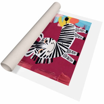 Quadro Retangular - ZEBRA MAXI		