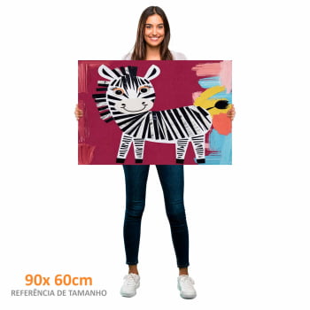 Quadro Retangular - ZEBRA MAXI		