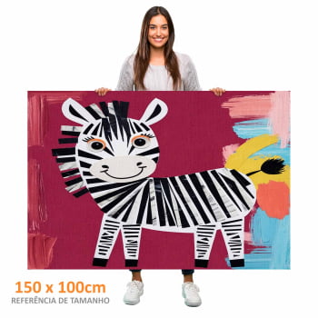 Quadro Retangular - ZEBRA MAXI		