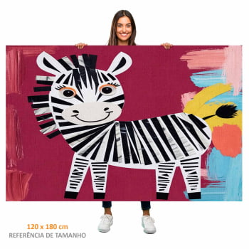 Quadro Retangular - ZEBRA MAXI		