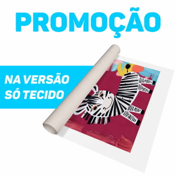 Quadro Retangular - ZEBRA MAXI		