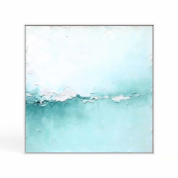 Quadro quadrado - A touch of Green
