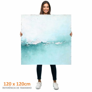 Quadro quadrado - A touch of Green