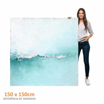 Quadro quadrado - A touch of Green