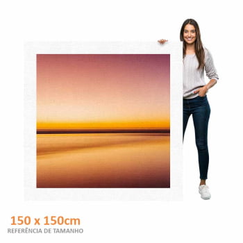 Quadro quadrado - ABSTRACT SUNSET
