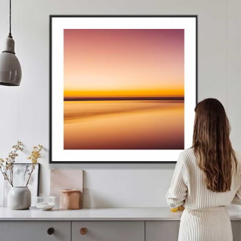 Quadro quadrado - ABSTRACT SUNSET
