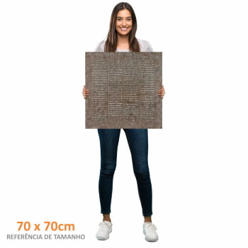 Quadro quadrado - Stacked Pieces