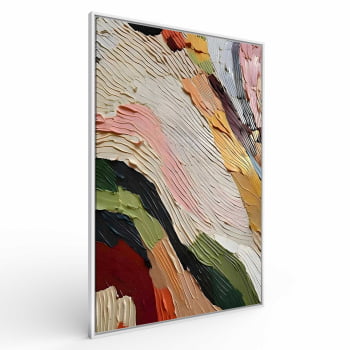 Quadro Retangular - Abstract Colorful
