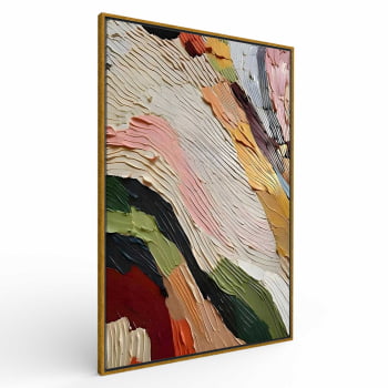 Quadro Retangular - Abstract Colorful