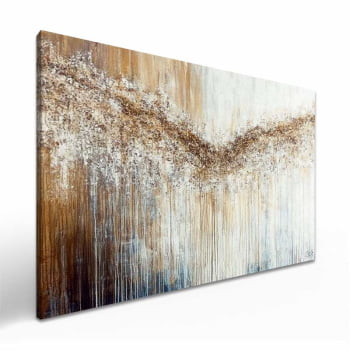 Quadro Retangular - Abstract Dripping