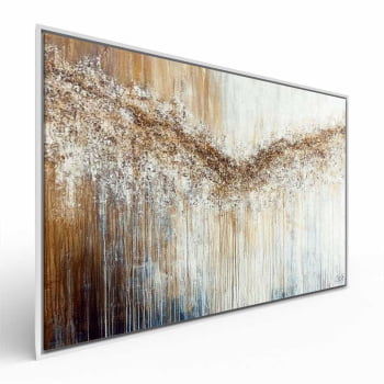 Quadro Retangular - Abstract Dripping