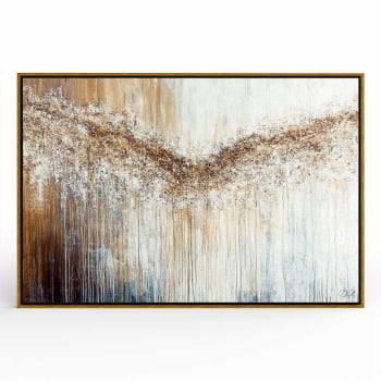 Quadro Retangular - Abstract Dripping