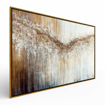 Quadro Retangular - Abstract Dripping