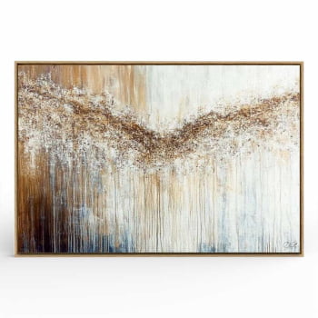 Quadro Retangular - Abstract Dripping