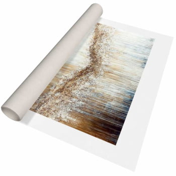 Quadro Retangular - Abstract Dripping