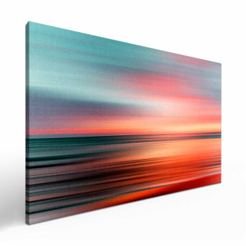 Quadro Retangular  -  Wide Sunset Blur