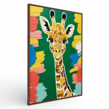 Quadro Retangular - GIRAFA ALIS