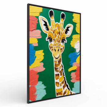 Quadro Retangular - GIRAFA ALIS