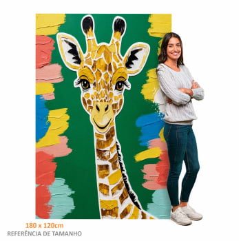 Quadro Retangular - GIRAFA ALIS