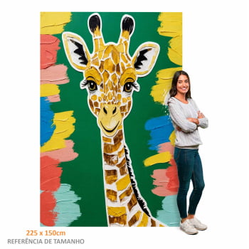 Quadro Retangular - GIRAFA ALIS