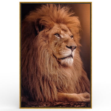 Quadro Retangular  - Rei Leão