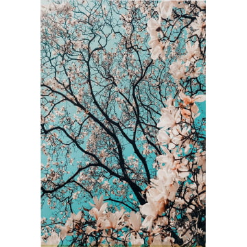 Quadro Retangular  - Cerejeira na primavera