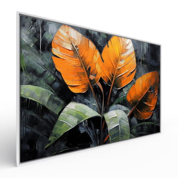 Quadro Retangular - Elegância Tropical