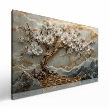 Quadro Retangular - Frozen Tree