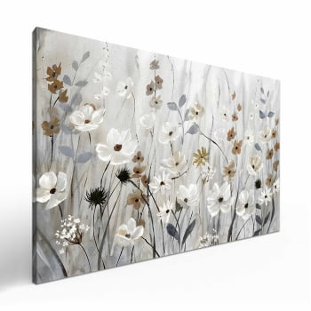 Quadro Retangular - Misty Meadow Field